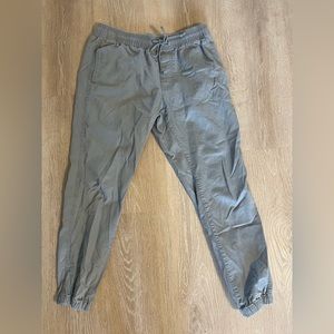 Old Navy Gray Khaki joggers